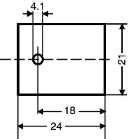 Fischer Elektronik GS 218 Mica schijf (l x b) 24 mm x 21 mm Geschikt voor TO 218 1 stuk(s)