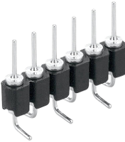 Fischer Elektronik Male header (precisie) Aantal rijen: 1 Aantal polen per rij: 20 MK 26 SMD/ 20/Z 1 stuk(s)