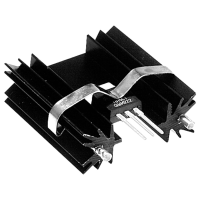 Fischer Elektronik SK 104 25,4 STC SK 104 25,4 STC Strengkoellichaam 14 K/W (l x b x h) 25.4 X 34.9 X 12.7 Mm SOT 32, TO 220