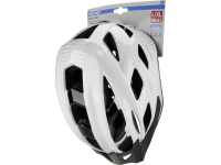Fischer Fahrrad Urban Lano S/m Mtb Fietshelm Wit, Zwart Confectiemaat: M