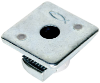 Fischer FCN Clix M 10 fvz 559769 Slide in flat T nut M10 Staal Thermisch verzinkt 50 stuk(s)