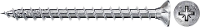 Fischer 670189 Power Fast II CZF Spaanplaatschroef 4 mm 25 mm Kruiskop Pozidriv Staal Galvanisch verzinkt 100 stuk(s)