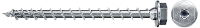 Fischer 566356 PowerFast II Verzonken houtschroef 8 mm 100 mm Interne vertanding Staal Galvanisch verzinkt 50 stuk(s)