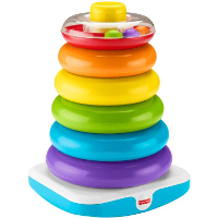 Fisher Price Grote kleurenringpiramide behendigheidsspel