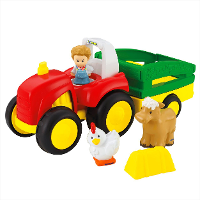 Little People Duw & Rij Tractor