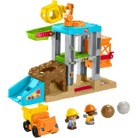 Fisher Price Little People   Leren Laden Bouwplaats speelset