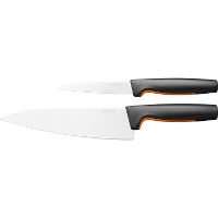 Fiskars Functional Form Koksmessen 2 delig mes Japans roestvrij staal | handvat met SoftGrip