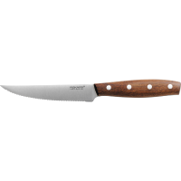 Fiskars Norr tomaten/steak mes 12 cm Duits roestvrij staal | FSC gecertificeerde handgreep van esdoornhout