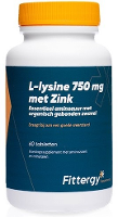 Fittergy L lysine 750mg Met Zink Tabletten