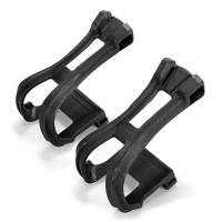 Fixed Gear Bike Bicycle Mountain Bike Mtb Pedal Toe Clips Straps Clip