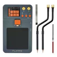 FLAMME SPOTER Draagbare Handmatige Puntlastmachine met Scherm 1000A Uitgang 4000mAh Batterij USB Opladen voor DIY Las Ta