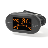 Flanger Ft 12a Clip Tuner Guitar Tuner Violin Digital Tuner