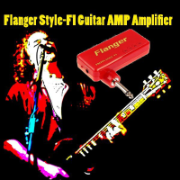 Flanger Style F1 Miniature Portable Headphone Guitar Amp Amplifier