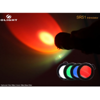 Flashlight Diffuser Filter For Olight Sr51 M3x Surefire M6 Ub3t