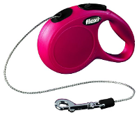 Flexi Classic Cord 3 meter Extra Small Rood