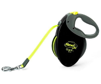 Flexi Giant M Neo 8 meter voor de hond Zwart