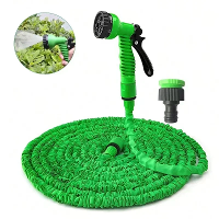 Flexibele tuinslangset 7 functie spuitpistool slang Uitbreidbare hogedrukautowas slang 7 waterverstuiverfuncties Waterpi