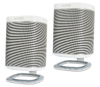 Flexson 2x Play:1 Desktop Stand   Wit