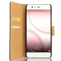 Flip Pu Leather Wallet Card Slot Stand Protector Case For Huawei P10