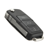 Flip Remote Key Case Shell For Vw Golf Passat Polo Jetta Touran