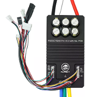 Flipsky 75200 Pro V2.0 Met aluminium PCB op basis van VESC; Powerknop voor elektrische skateboard, elektrische scooter,