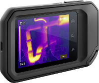 FLIR C3 X Compact Warmtebeeldcamera  20 tot 300 °C 8.7 Hz MSX, WiFi, Geïntegreerde digitale camera, Tot 2 m valveilig, Geïntegreerde LED lamp