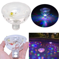 Floating Underwater Led Disco Aquaglow Light Show Swimming Pool Hot Tub Spa Lamp