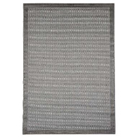Floorita binnen/buitenvloerkleed Chrome   grijs   160x230 cm   Leen Bakker