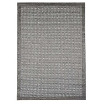 Floorita binnen/buitenvloerkleed Chrome   grijs   200x290 cm   Leen Bakker