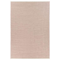 Floorita binnen/buitenvloerkleed Pallino   roze   194x290 cm   Leen Bakker