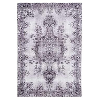Floorita Easy care vloerkleed Jasmine   lichtgrijs   160x230 cm   Leen Bakker
