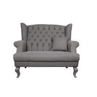 HSM Collection bank Joly 2 zits   grijs   Leen Bakker