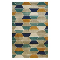 Floorita vloerkleed Bunba   multikleur   140x200 cm   Leen Bakker