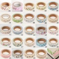 Floral Fabric Tape Washi Masking Tape Decorative Tape Diy Tape Stickers
