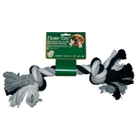 Flosstouw Gigant Zwart/wit 44 Cm 3 Knoops 0208336 44 Cm