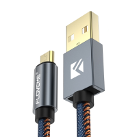 Floveme 2.1A 1m/3.33Ft Cowboy Gold Plated Type C Charging Data Cable For Samsung S8 Xiaomi 6