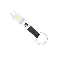 2A USB A naar iP/Type C/micro USB oplaadkabel gegevensoverdracht koperen kernlijn 0,13 m lang voor iPhone 12 13 14 14Pro