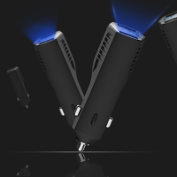 Floveme 4.8A Dual Usb Led Display Fast Car Charger For Iphone X 8plus Oneplus5 Xiaomi 6 Mi A1 S8