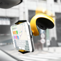 Floveme Car Windshield Mount Dashboard Holder Auto Lock Sucker Phone Stand For Iphone X 8 Samsung S8