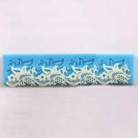 Flower Lace Cake Mold Silicone Fondant Cake Decoration
