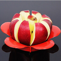 Flower Shape Apple Corer Slicer Divider Fruit Cutter