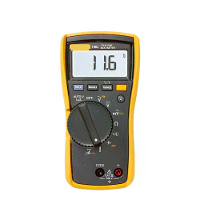 116C Digitale Multimeter,meet AC/DC spanning tot 600V en AC/DC stroom tot 10A. Meet weerstand,continuïteit,frequentie en