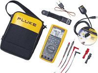 Fluke 289/FVF/EUR Multimeter Digitaal Grafisch display, Datalogger CAT III 1000 V, CAT IV 600 V Weergave (counts): 50000