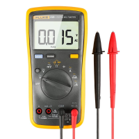 Fluke Digitale Multimeter 15B +AC / DC spanning van 4000 counts, hoge precisie automatische draagbare multifunctionele m