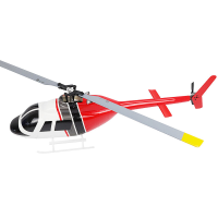FLY WING Bell 206 V2 Klasse 470 6CH Borstelloze Motor GPS Vast Punt Hoogte Hold Schaal RC Helikopter PNP Met H1 Flight C