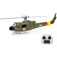 FLY WING UH 1 V4 Upgrade Versie Klasse 470 6CH Borstelloze Motor GPS Vaste Punthalte Schaal RC Helicopter PNP/RTF Met H1