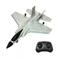 FlyBear FX535 F35 Vliegtuig 205 mm Spanwijdte 2,4G 2CH 3 assige Gyro EPP RC Vliegtuig Jet RTF Met LED lampen