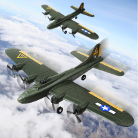 Flybear FX817 B17 Flying Fortress Bomber 465mm Spanwijdte 2.4GHz 2CH Auto Balance EPP RC Vliegtuig Zweefvliegtuig RTF Vo