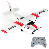 Flybear FX9601 Cessna 182 met een spanwijdte van 520 mm, 2.4GHz 4CH met ingebouwde Gyro, 3D/6G omschakelbaar EPP RC vlie