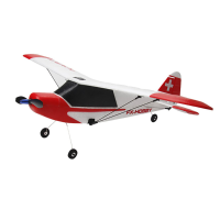 Flybear FX9603 J3 CUB 2.4GHz 3CH 520mm Spanwijdte EPP RC Vliegtuig Fixed Wing Glider RTF Met Gyro 360 Graden Rotatie